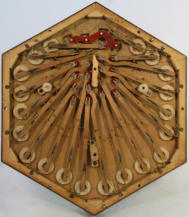 Inner parts of a concertina