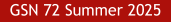 GSN 72 Summer 2025