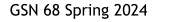GSN 68 Spring 2024