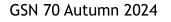 GSN 70 Autumn 2024