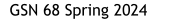 GSN 68 Spring 2024