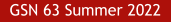 GSN 63 Summer 2022