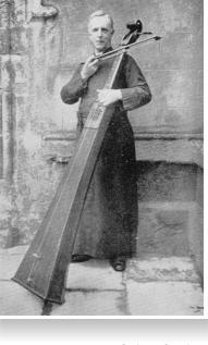 Canon Galpin with tromba marina